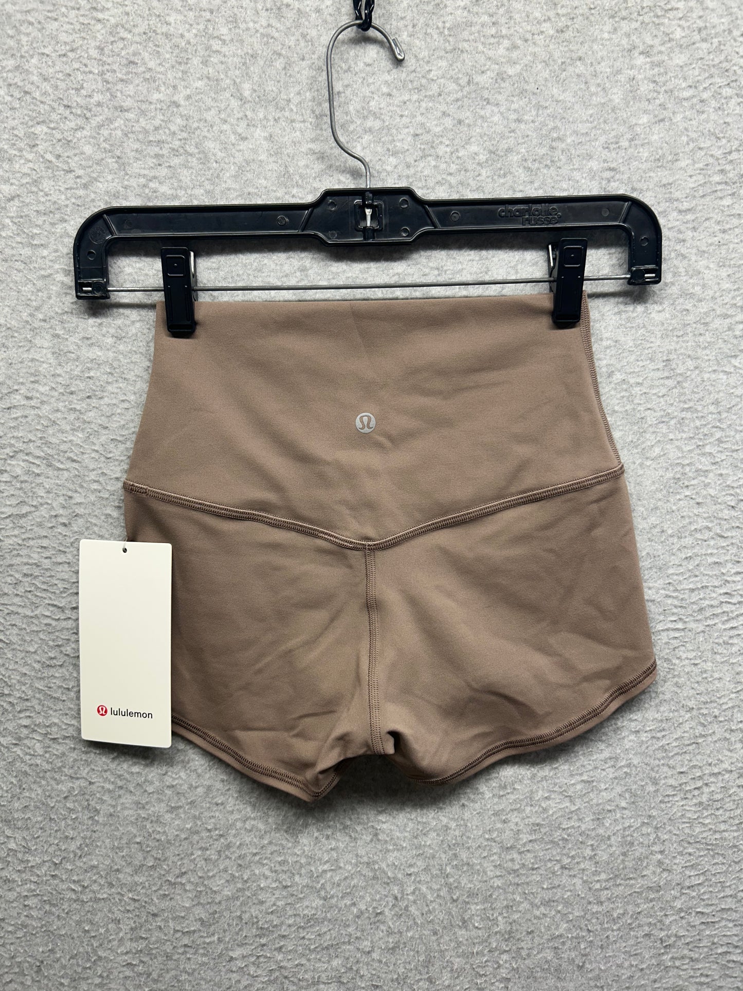 Lululemon Align High-Rise Short 2" Size 4 Taupetastic