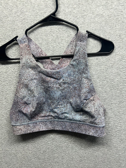 Lululemon Fast & Free Bra Size 12 Summer Haze Multi