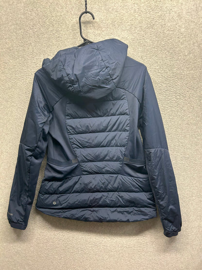 Lululemon Down For It All Jacket Size 12 True Navy