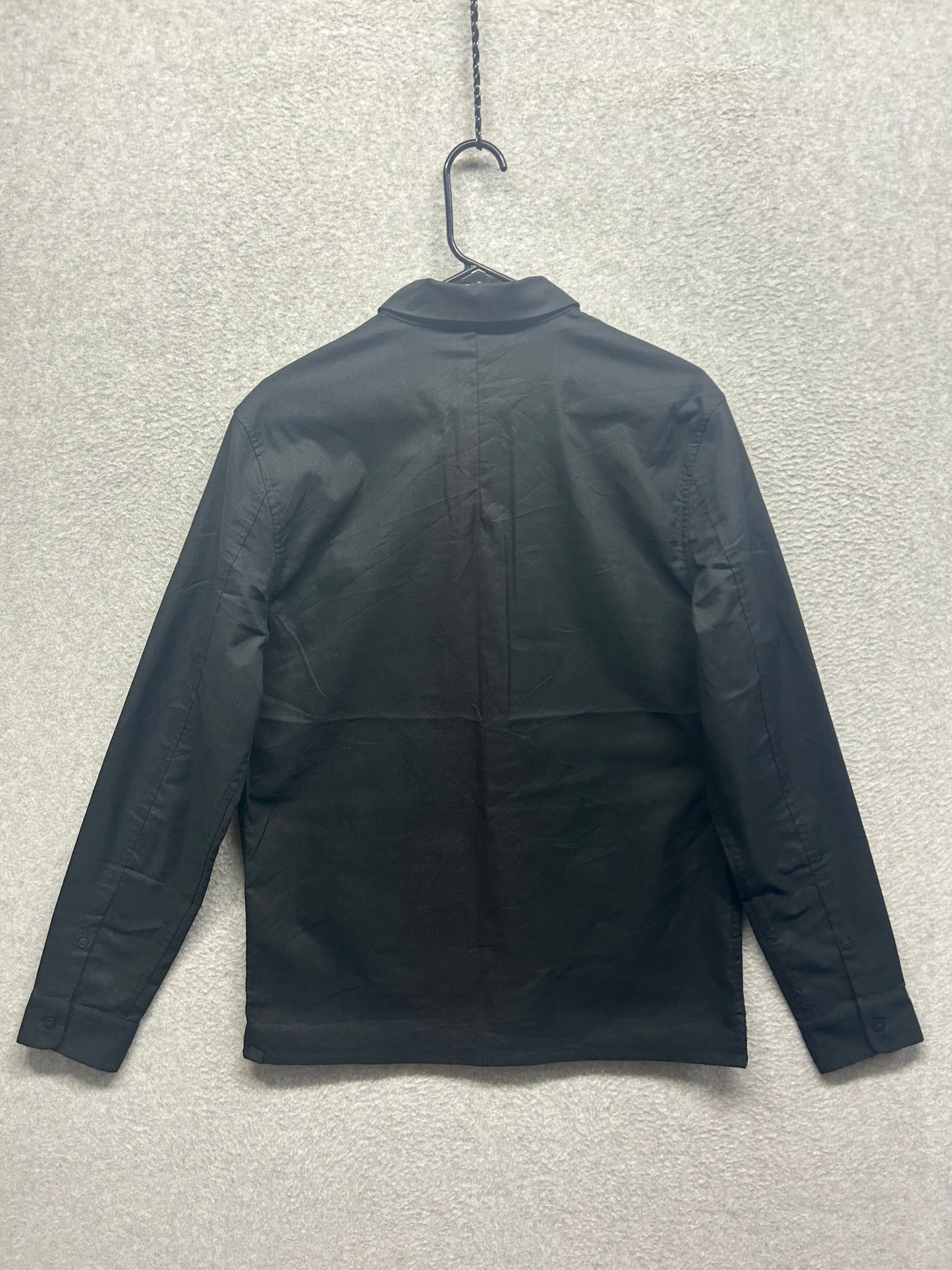 Lululemon Chambray Long Sleeve Button Down Size Medium Black