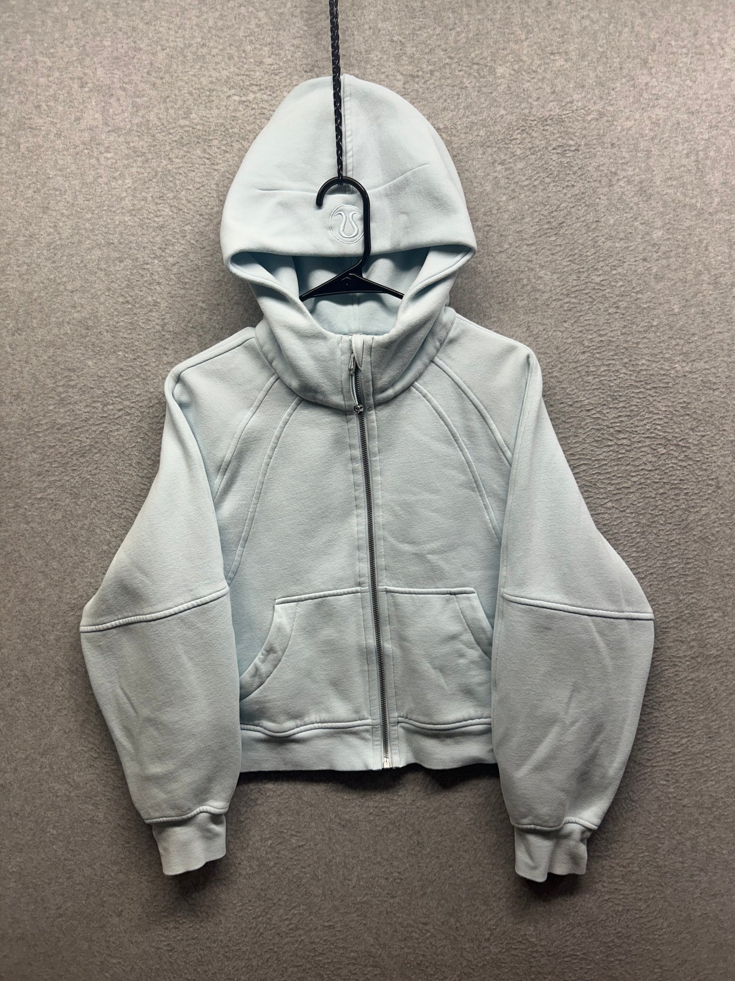 Lululemon Scuba Oversized Full Zip Hoodie Suze M/L Powder Blue
