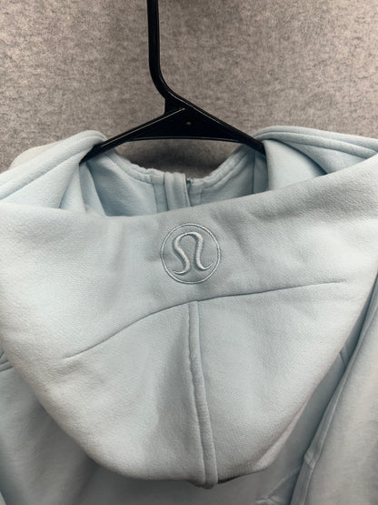 Lululemon Scuba Oversized Full Zip Hoodie Suze M/L Powder Blue
