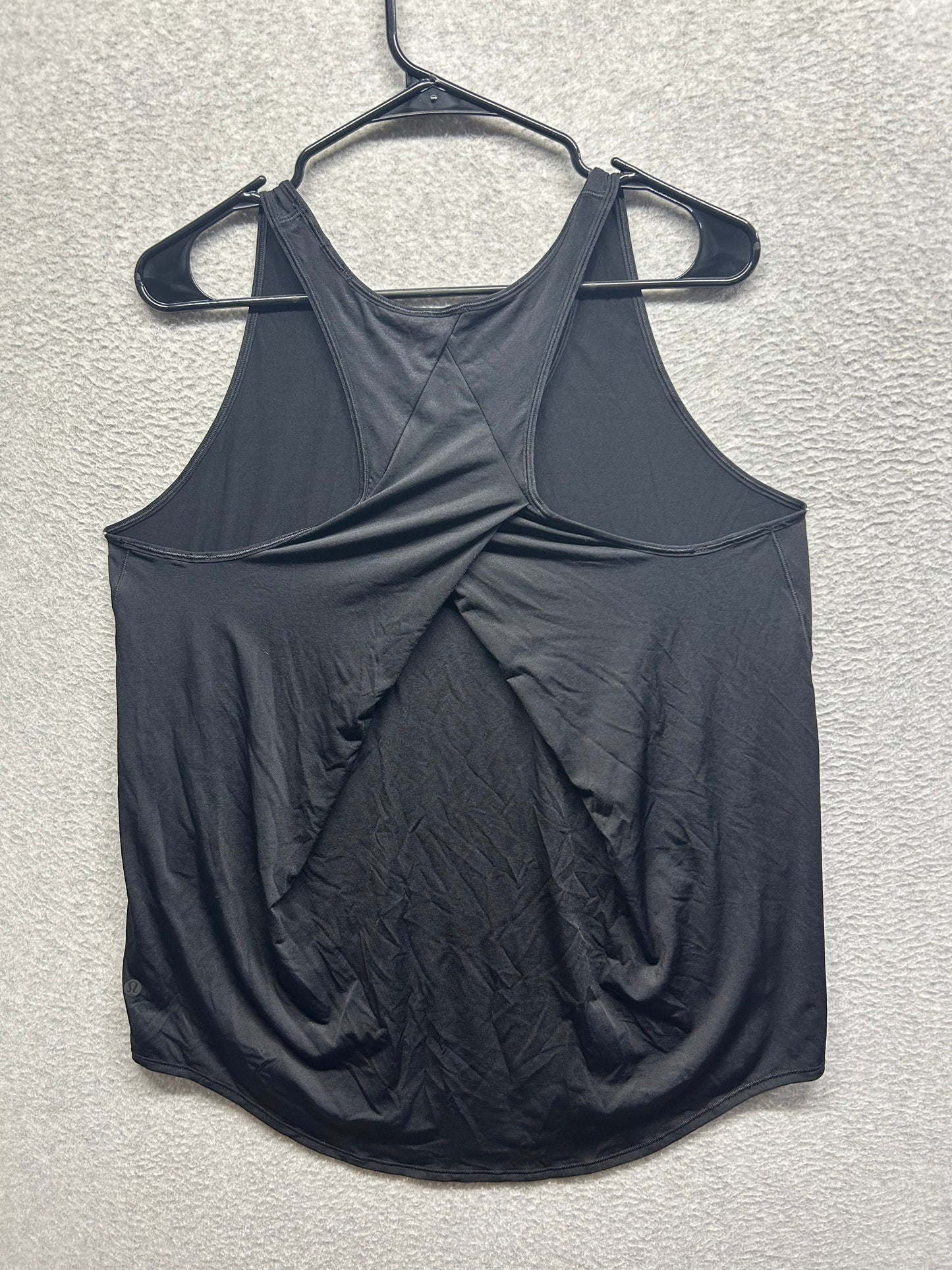 Lululemon Essential Tank Size 12 Black