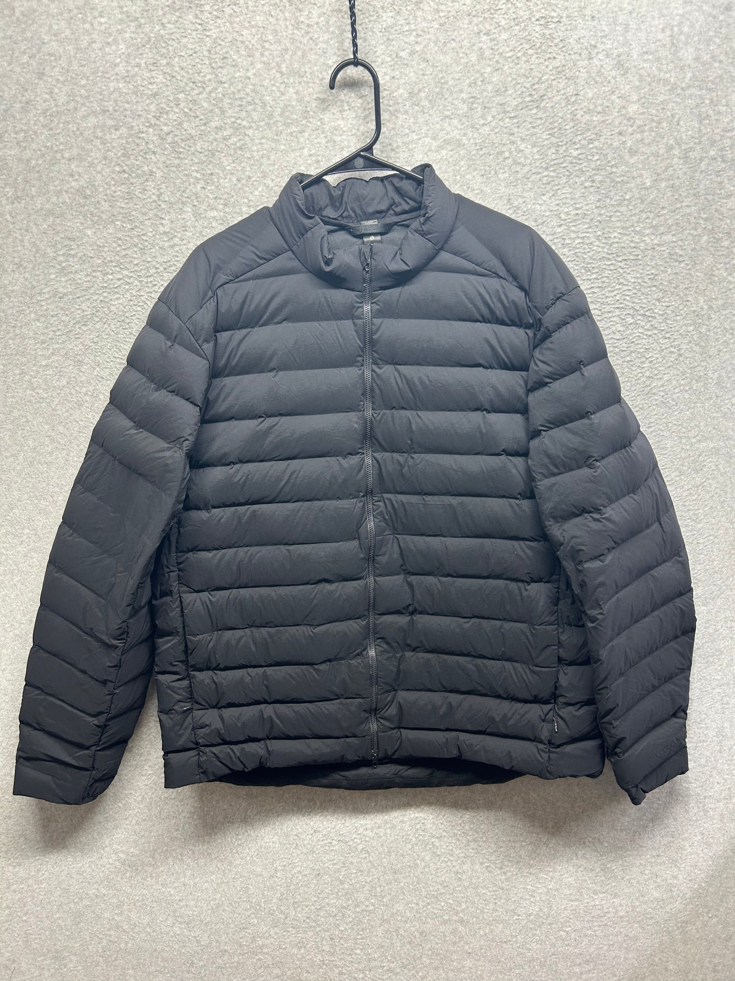Lululemon Navigation Stretch Down Jacket Mens Size 2XL Black