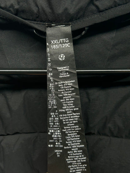 Lululemon Navigation Stretch Down Jacket Mens Size 2XL Black