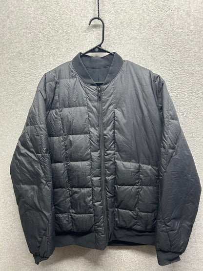 Lululemon About-Face Reversible Bomber Mens Size 2XL Black