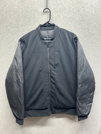 Lululemon About-Face Reversible Bomber Mens Size 2XL Black