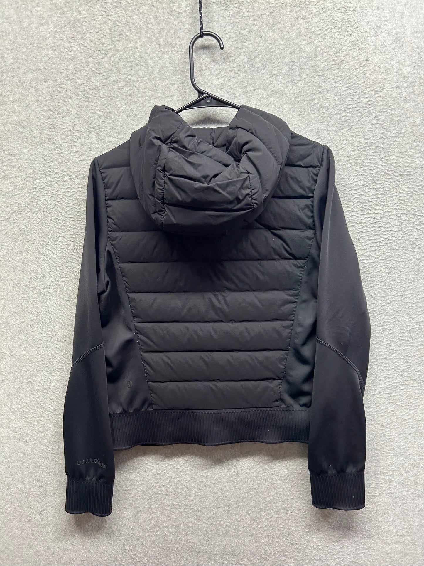 Lululemon Down & Around Jacket Size 8 Black