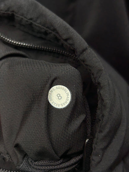 Lululemon Down & Around Jacket Size 8 Black