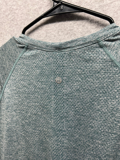 Lululemon Swiftly Tech Long Sleeve Shirt 2.0 Race Length Size 12 Green Jasper