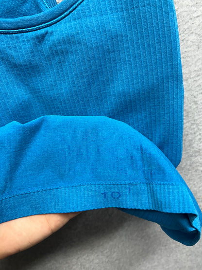 Lululemon Ebb To Street Tank II Size 10 Deep Marine