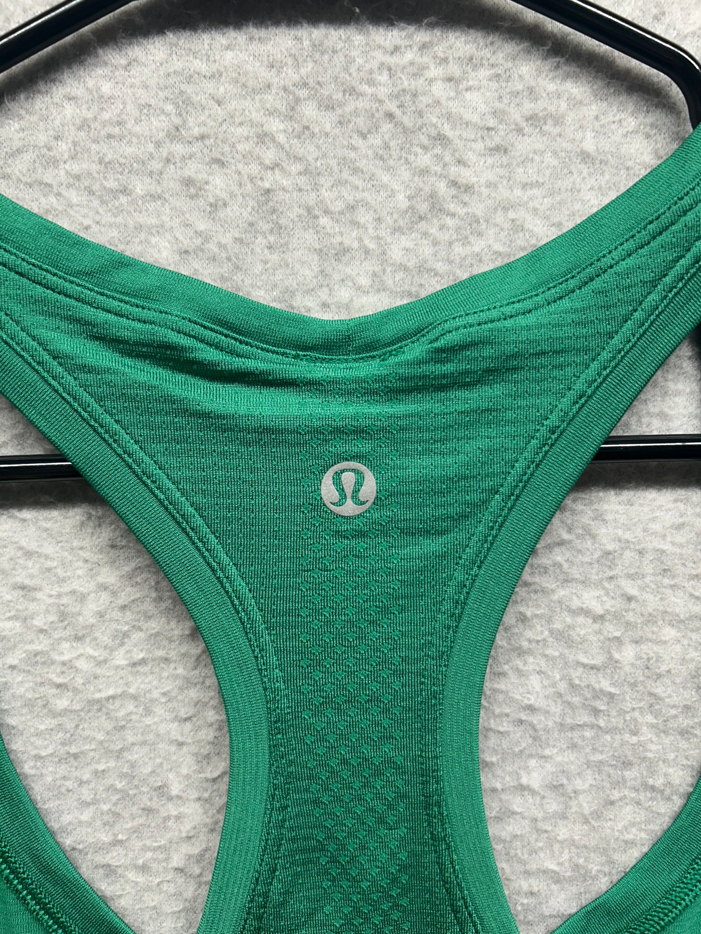 Lululemon Swiftly Tech Racerback Tank Top 2.0 Hip Length Size 14 Raceway Green