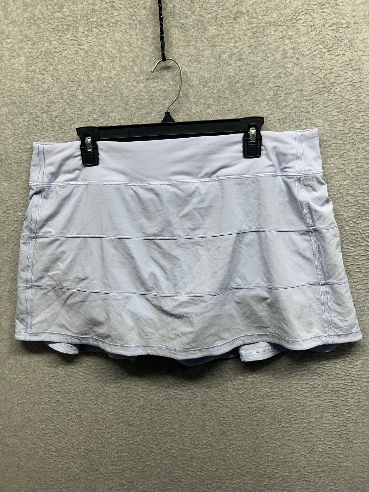 Lululemon Pace Rival Mid-Rise Skirt Size 14 Pastel Blue