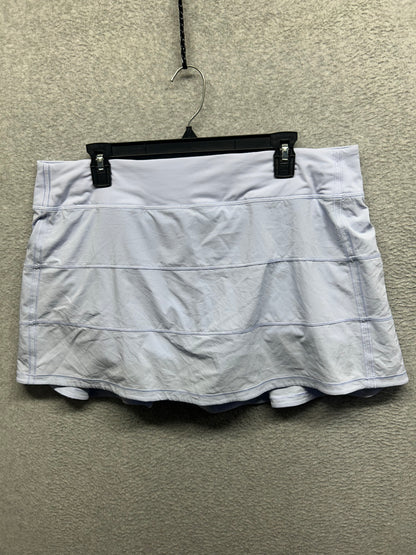Lululemon Pace Rival Mid-Rise Skirt Size 14 Pastel Blue