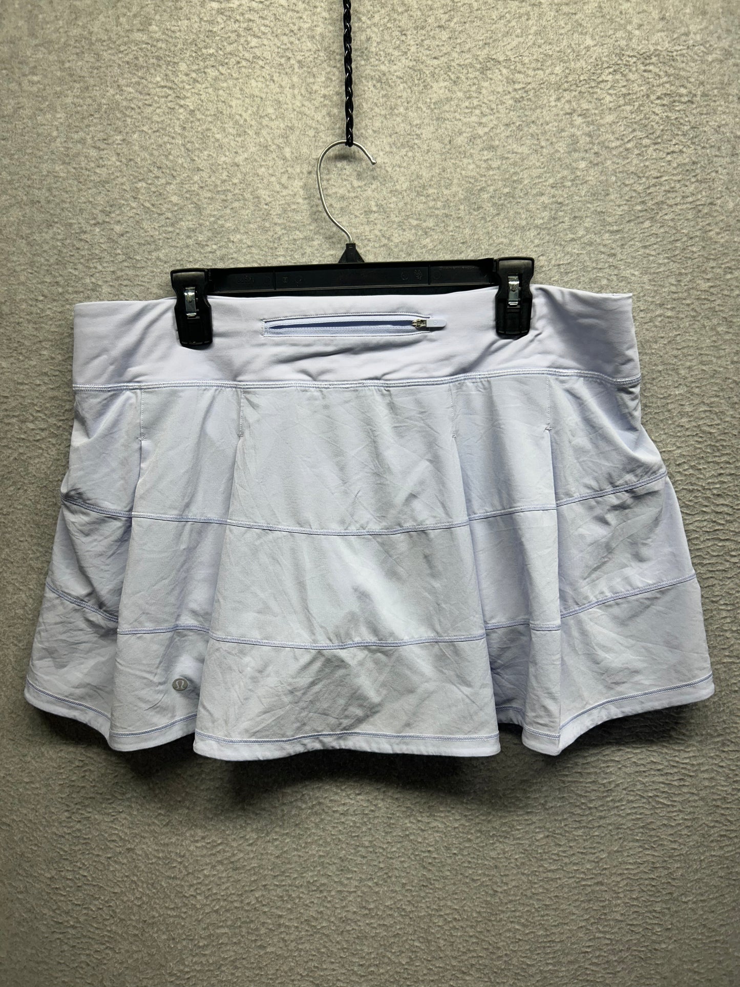 Lululemon Pace Rival Mid-Rise Skirt Size 14 Pastel Blue