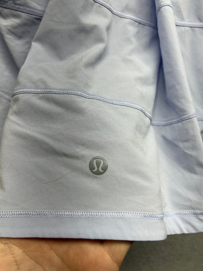 Lululemon Pace Rival Mid-Rise Skirt Size 14 Pastel Blue