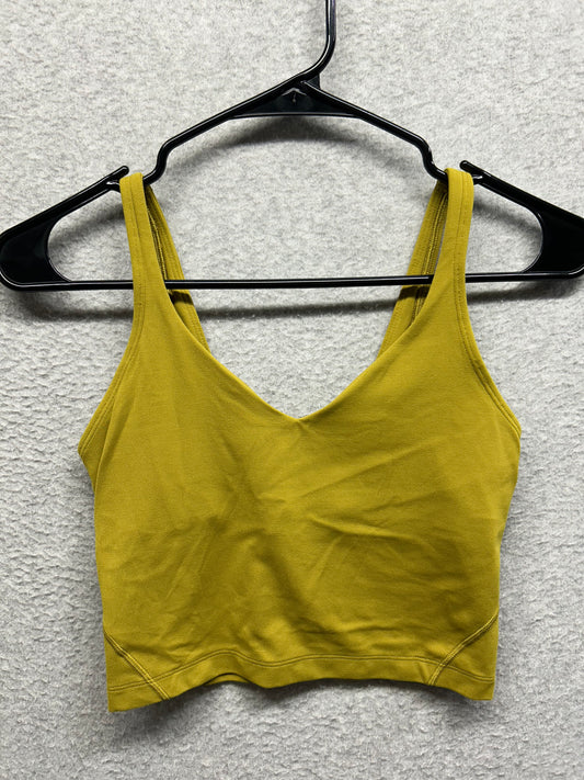 Lululemon Align Tank Top Size 2 Auric Gold