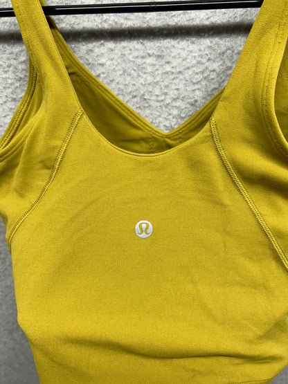 Lululemon Align Tank Top Size 2 Auric Gold