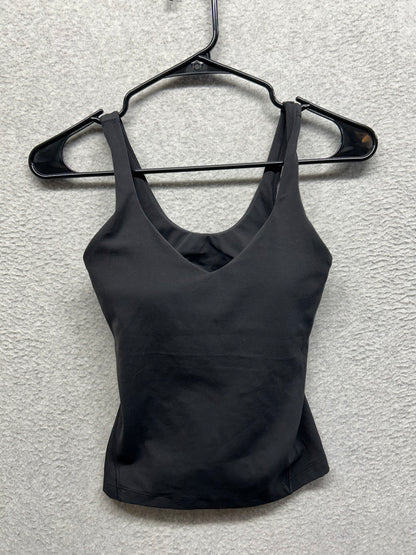 Lululemon Align Waist-Length Tank Top Size 2 Black