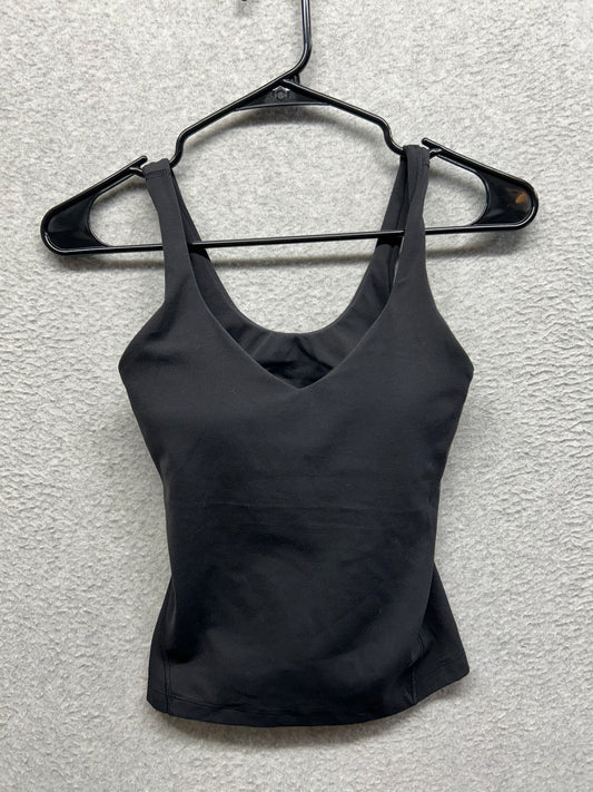 Lululemon Align Waist-Length Tank Top Size 2 Black