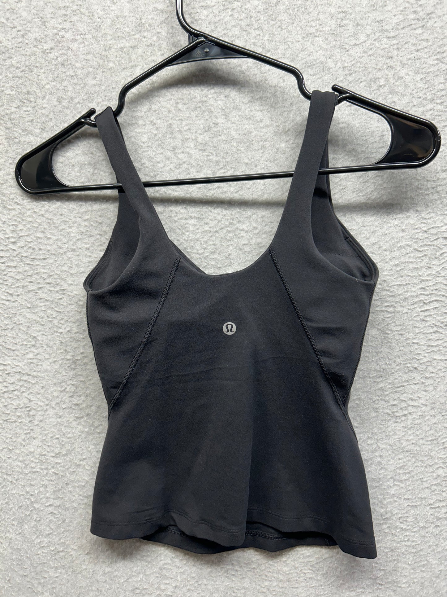 Lululemon Align Waist-Length Tank Top Size 2 Black