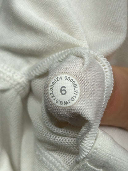 Lululemon Invigorate Training Tank Top Size 6 Cross Court Wash Electric Lemon Multi