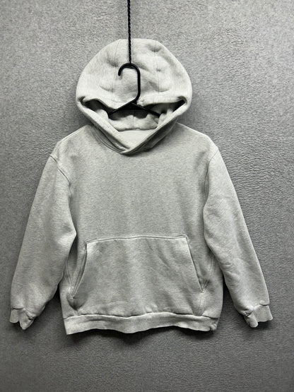 Steady State Pullover Hoodie Size XS (Square) Heathered White