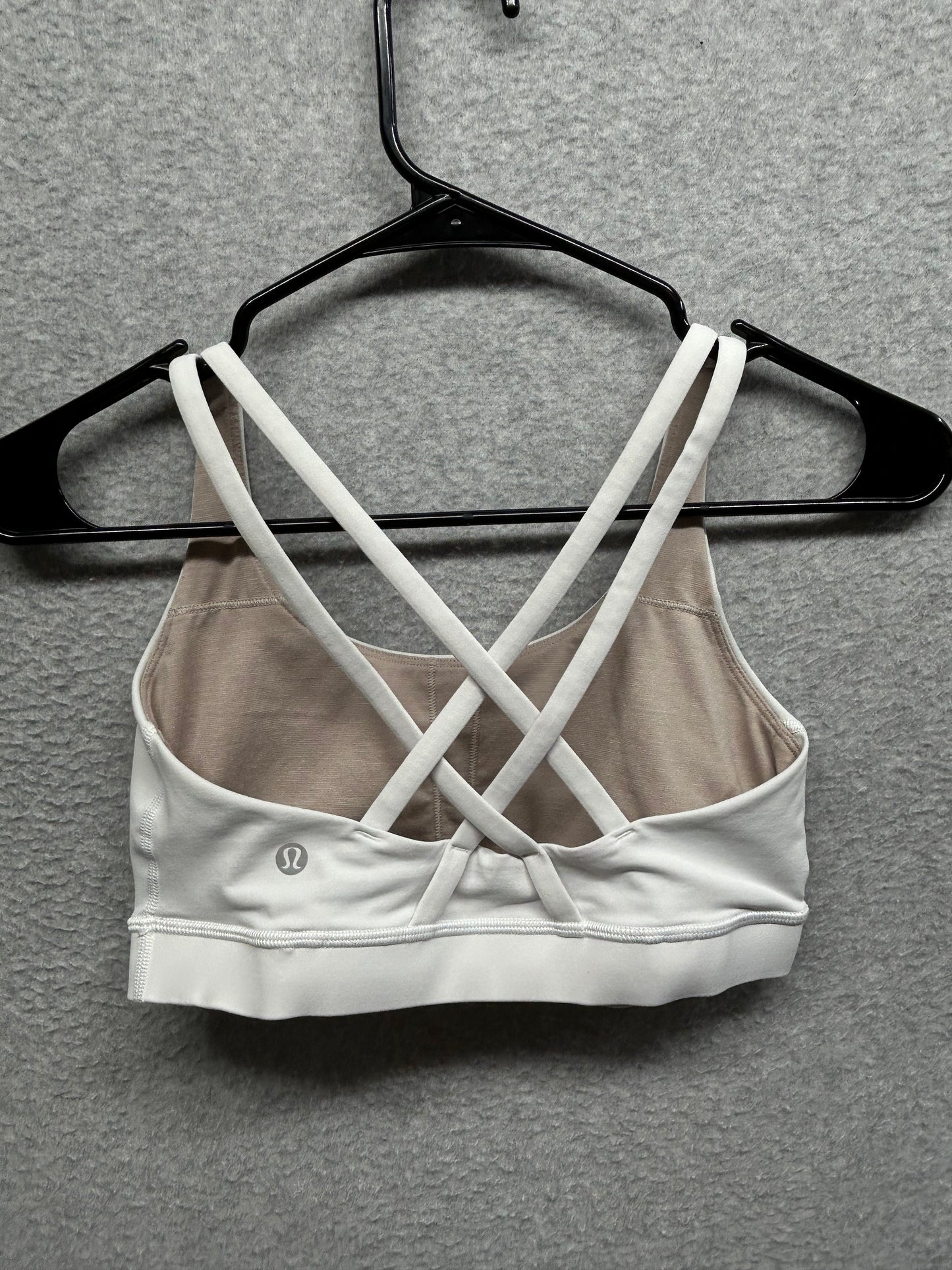 Lululemon Energy Bra Size 6 White