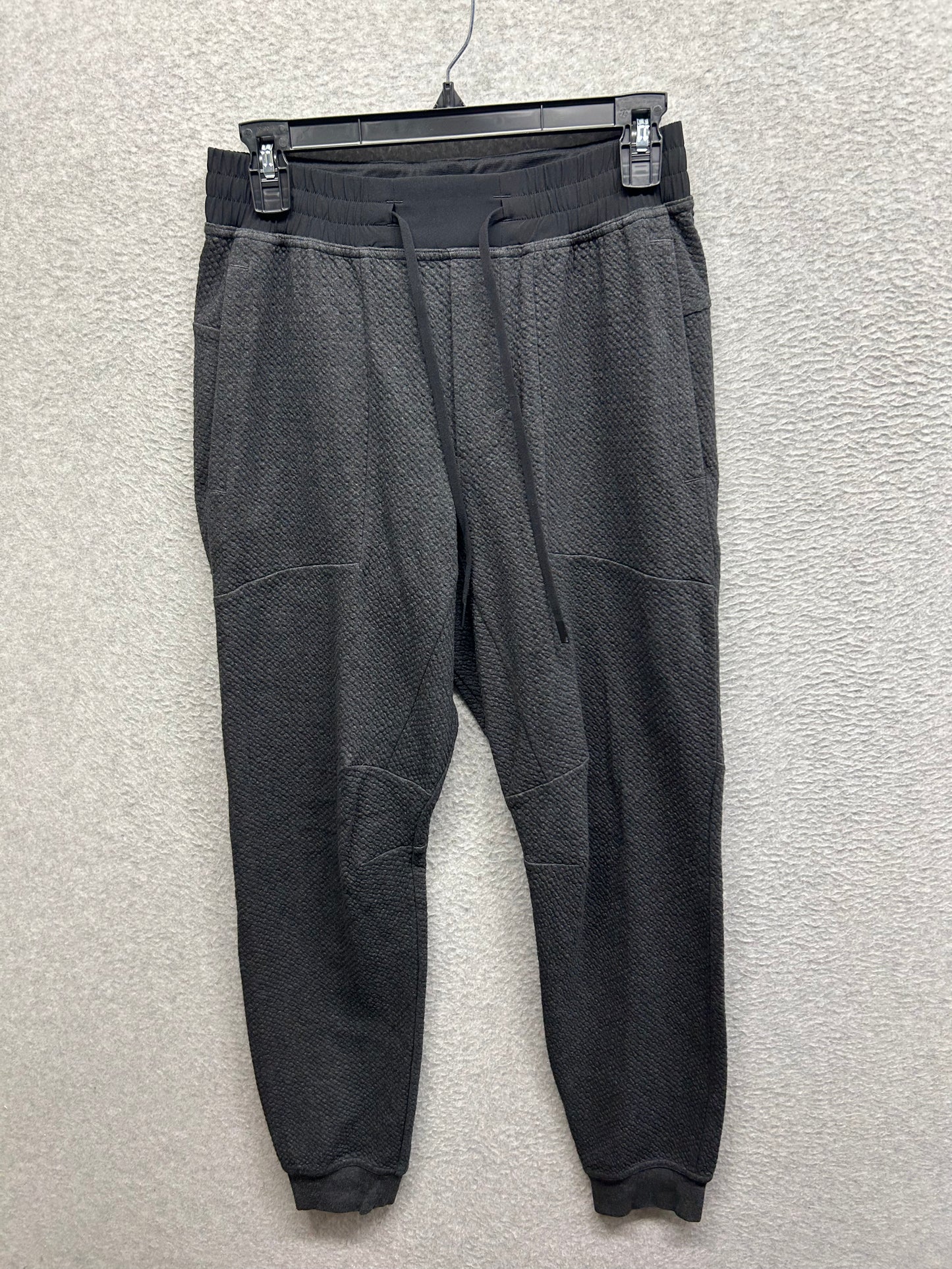 Lululemon At Ease Jogger Size Small Heathered Black