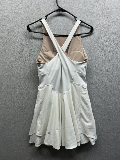 Lululemon Court Crush Dress Size 10 White