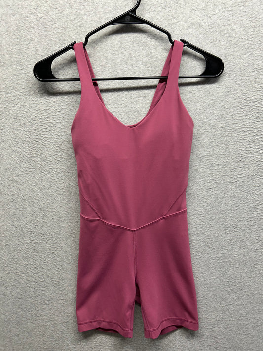 Lululemon Align Bodysuit 6" Size 2 Washed Mauve