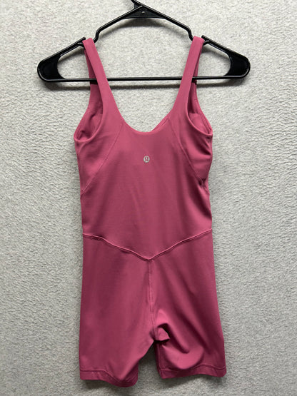 Lululemon Align Bodysuit 6" Size 2 Washed Mauve