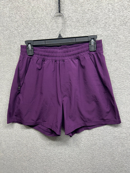 Lululemon Pace Breaker Linerless Short 5" Size Small (Square) Purple