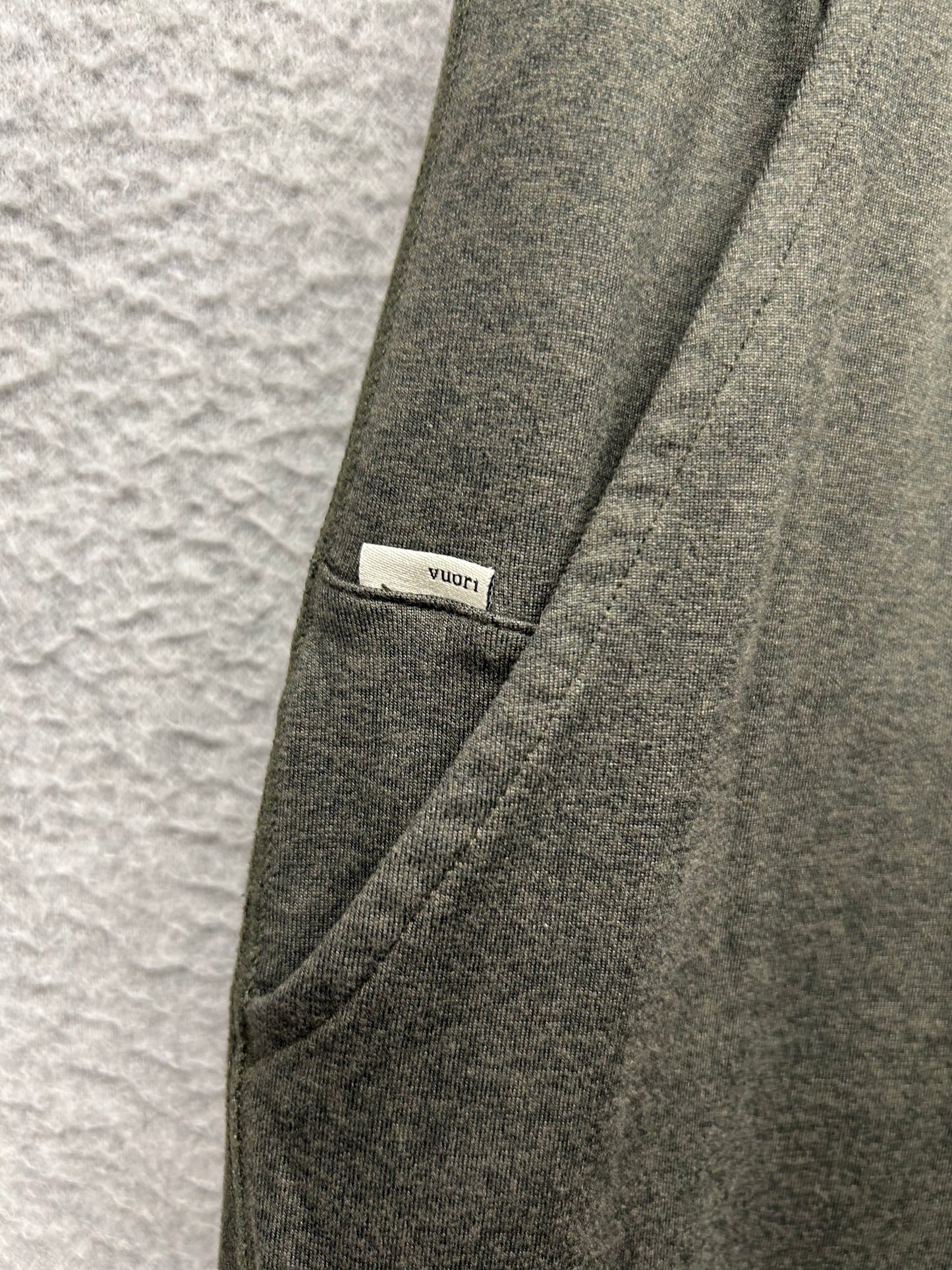 Vuori Ponto Performance Pant 30" Size Small Heathered Green