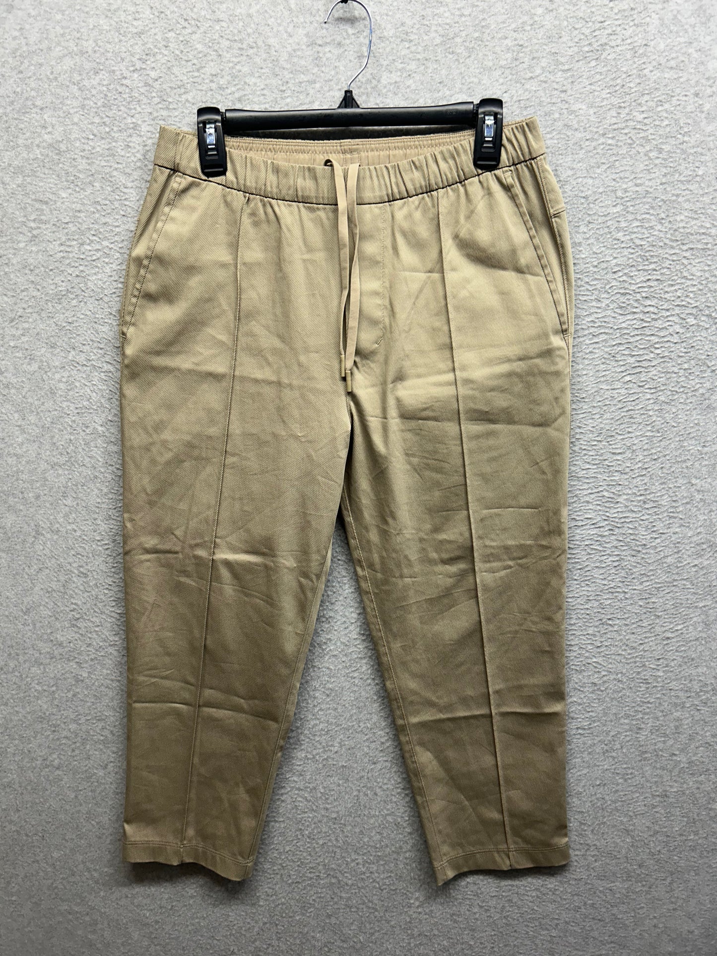 Lululemon Cotton Twill Pintuck Pull-On Pant Regular Size Small (Square) Artifact