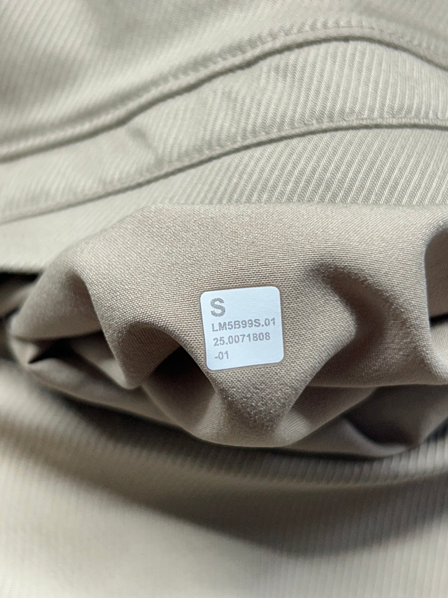 Lululemon Cotton Twill Pintuck Pull-On Pant Regular Size Small (Square) Artifact