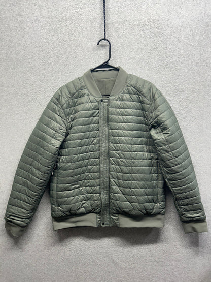 Lululemon Switch Over Bomber Mens Size Large Dark Olive