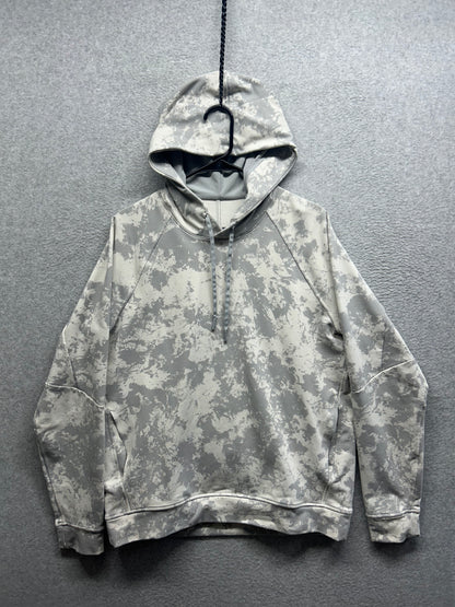 Lululemon City Sweat Pullover Hoodie French Terry Mens Size Large Spectral White Opal Silver Drop