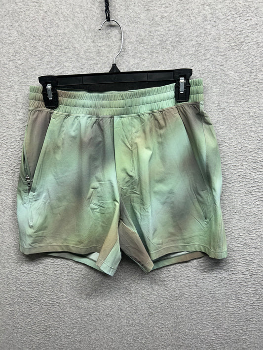 Lululemon Pace Breaker Linerless 5” Shorts Size Small (Square) Green Chroma Multi