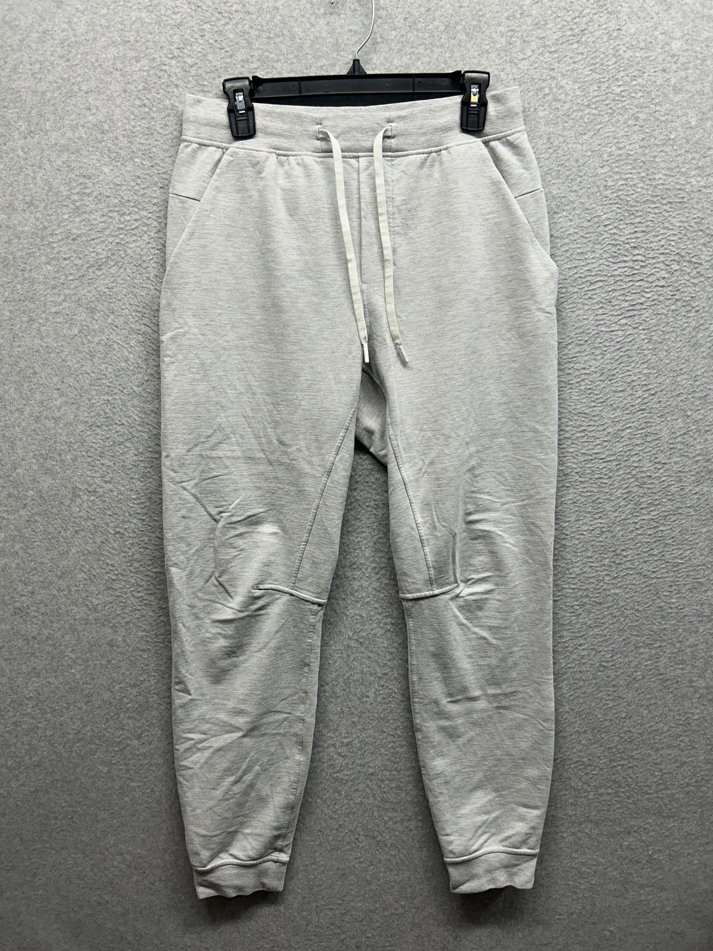 Lululemon City Sweat Jogger 29" Mens Size Medium Heathered Ultra Light Grey