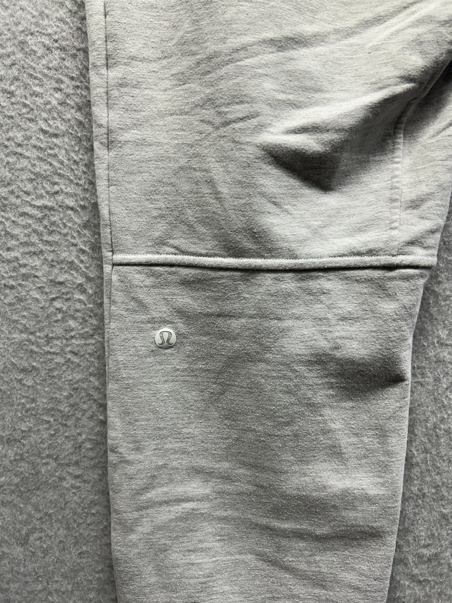 Lululemon City Sweat Jogger 29" Mens Size Medium Heathered Ultra Light Grey