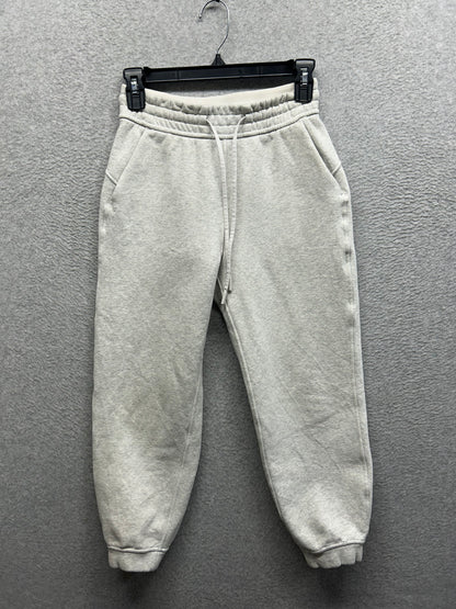 Lululemon Loungeful High-Rise Cropped Jogger Size 2 Heathered Core Ultra Light Grey