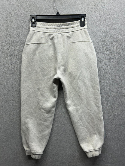 Lululemon Loungeful High-Rise Cropped Jogger Size 2 Heathered Core Ultra Light Grey