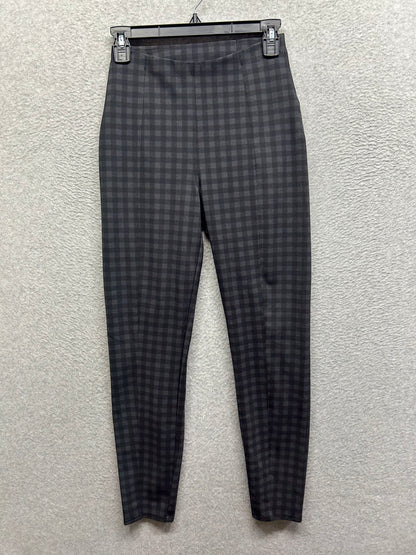 Lululemon Here to There High-Rise 7/8 Pant Size 6 Brighton Buffalo Print Graphite Grey Black