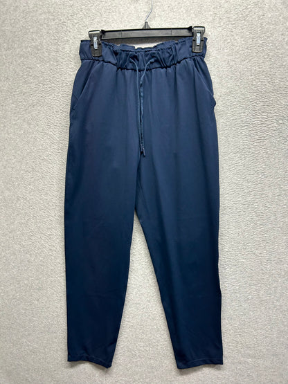 Lululemon Keep Moving Pant 7/8 High-Rise Size 6 True Navy