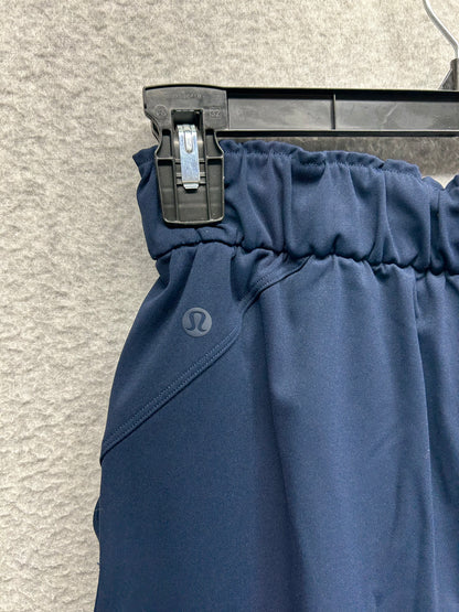 Lululemon Keep Moving Pant 7/8 High-Rise Size 6 True Navy