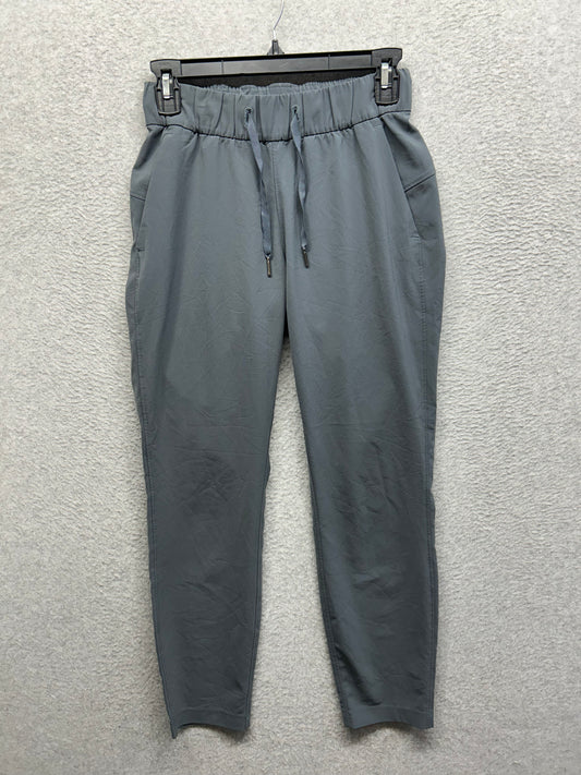 Lululemon On The Fly Pant 28" Size 2 Oil Blue
