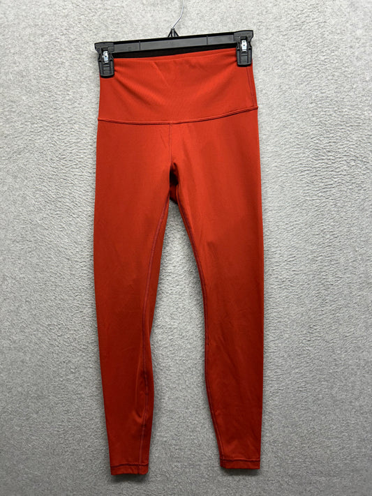 Lululemon Wunder Under Hi-Rise Tight 28" Size 4 Bonfire