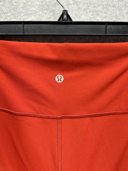 Lululemon Wunder Under Hi-Rise Tight 28" Size 4 Bonfire