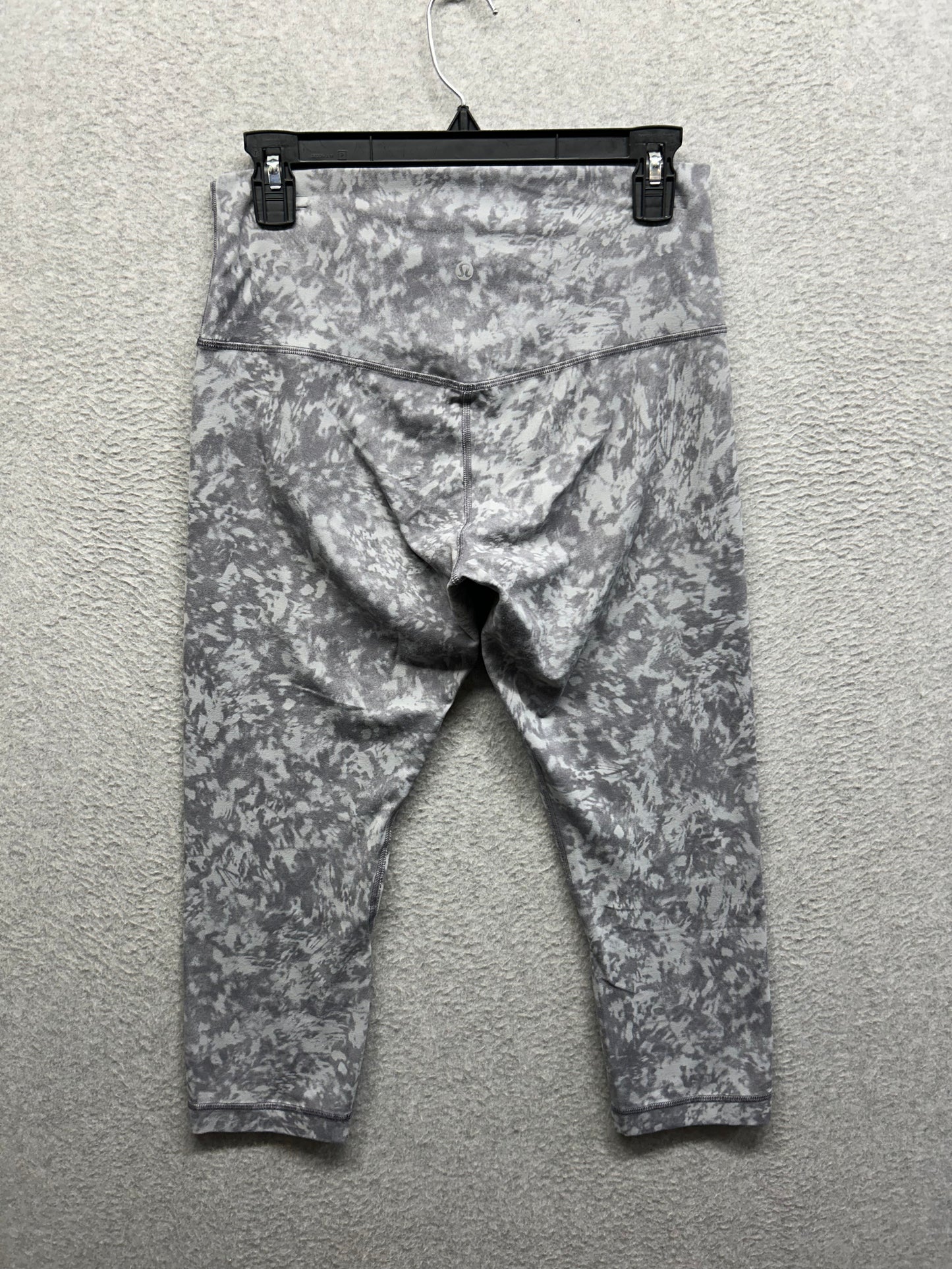 Lululemon Align Crop 21" Size 10 Summer Shade Ice Grey Multi